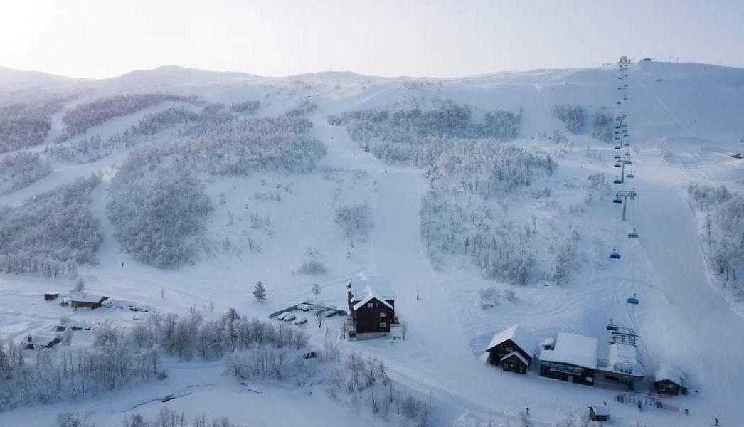 Hamra Ski-in/Ski-out – flygvy